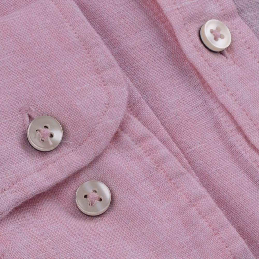 Fynch-Hatton Ροζ Πουκάμισο 100% Linen - 1413  6000