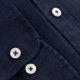 Fynch-Hatton Μπλε Σκούρο Πουκάμισο 100% Linen - 1413  6000