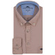 Fynch-Hatton Μπεζ Πουκάμισο 100% Linen - 1413  6000