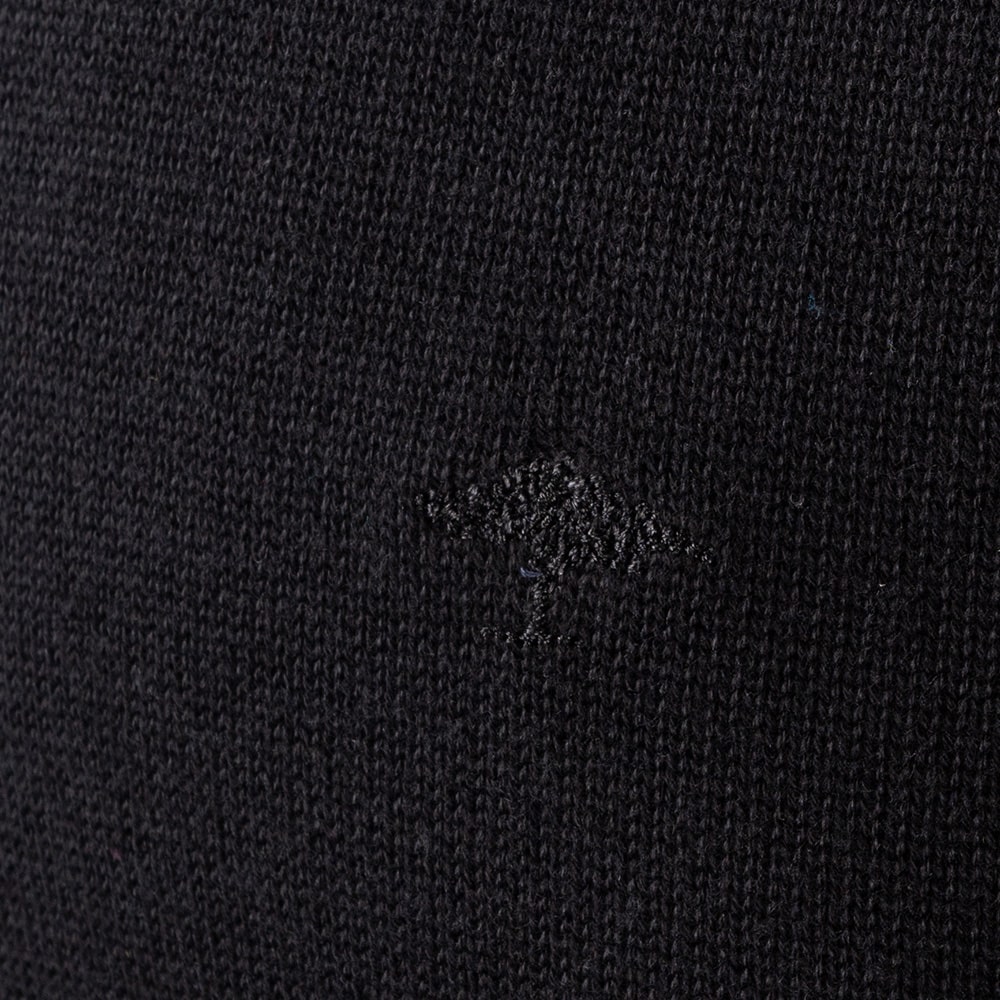 Fynch-Hatton Μαύρο Πουλόβερ C Neck - 1414  210