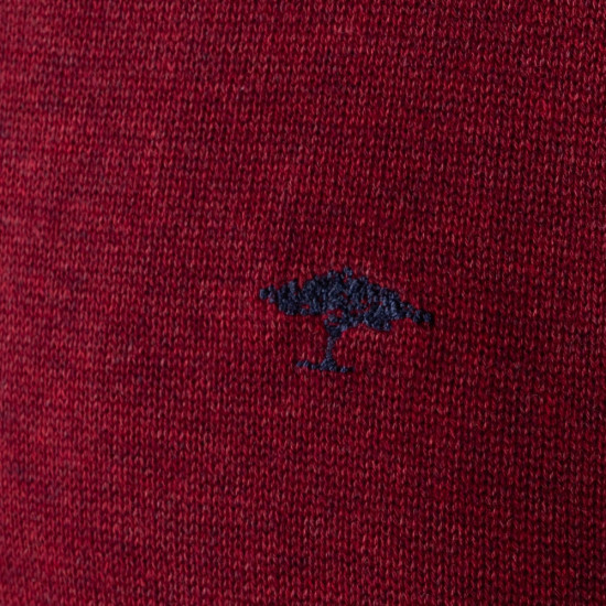 Fynch-Hatton Κόκκινο Πουλόβερ V-Neck - 1414  211