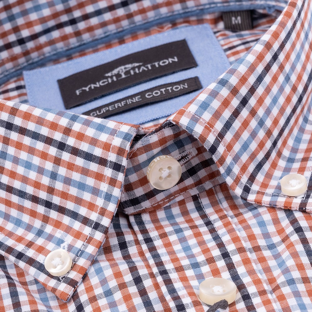 Fynch-Hatton Κόκκινο Πουκάμισο Button Down - 1414  5030
