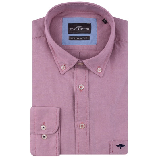 Fynch-Hatton Σομόν Πουκάμισο Button Down - 1414  6050