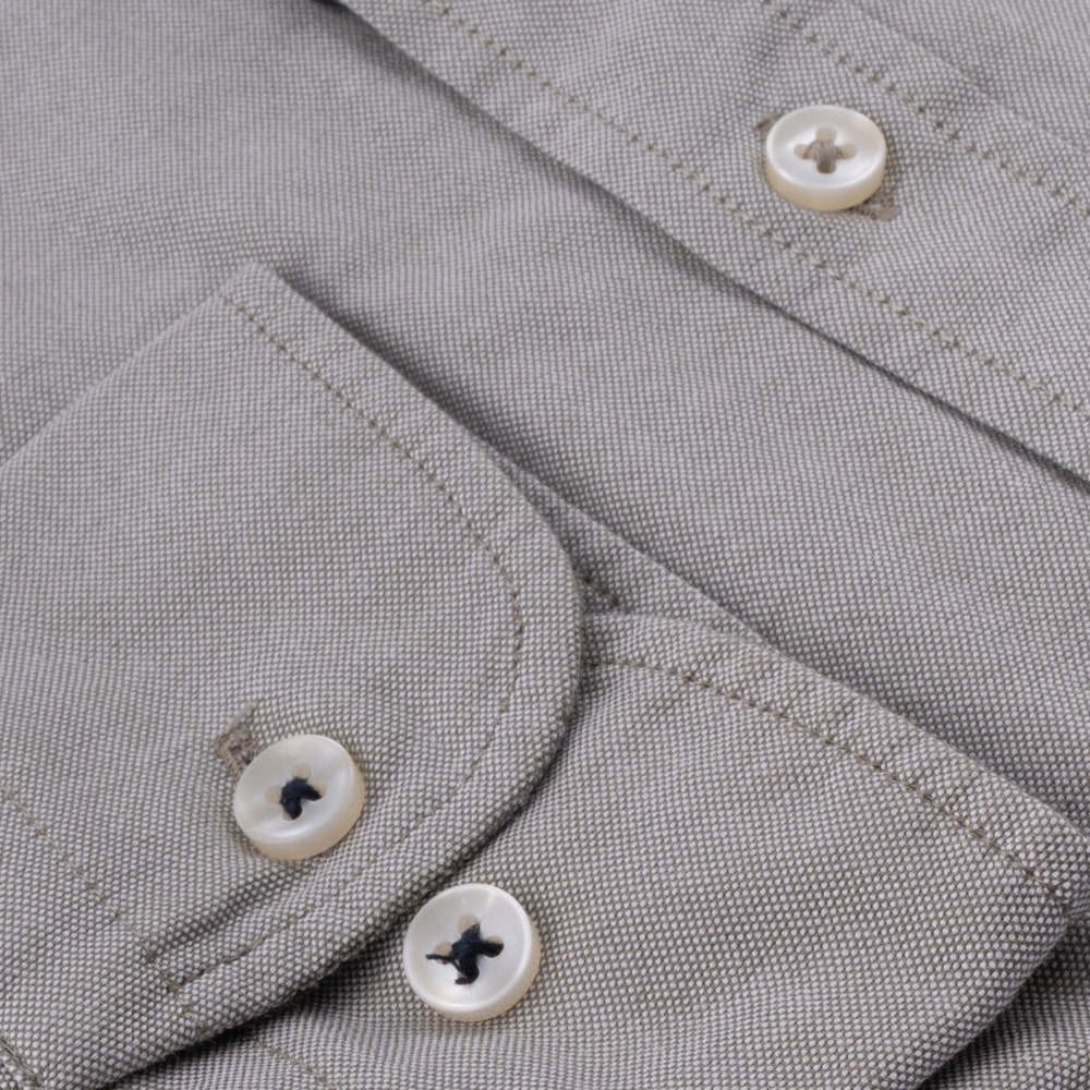 Fynch-Hatton Χακί Πουκάμισο Button Down - 1414  6050