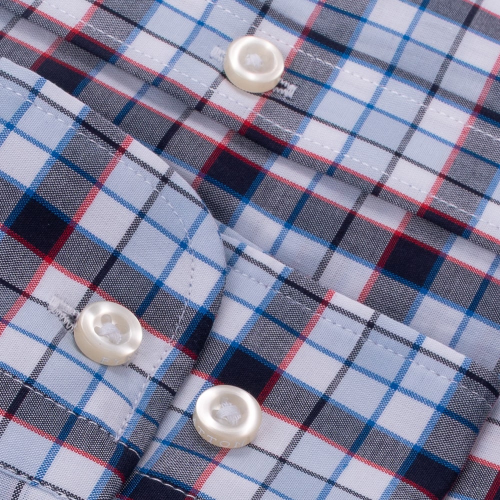 Fynch-Hatton Μπλε Πουκάμισο Button Down - 1502  8260