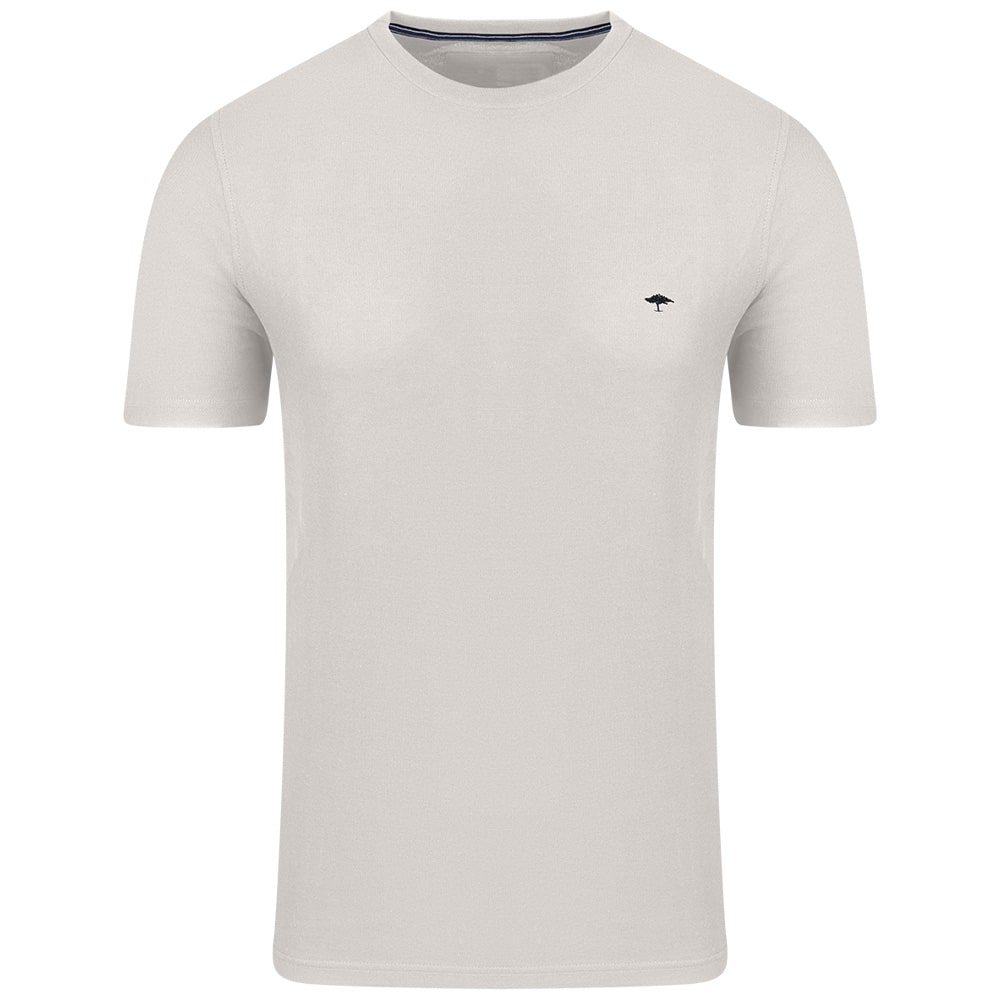 Fynch-Hatton Εκρού T-shirt C Neck - 1503  1707