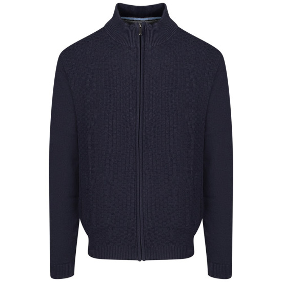 Fynch-Hatton Μπλε Ζακέτα High Neck - 1508  645
