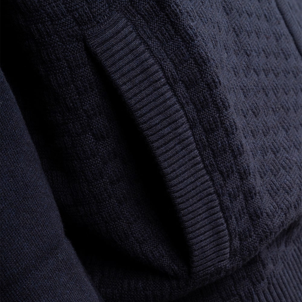 Fynch-Hatton Μπλε Ζακέτα High Neck - 1508  645