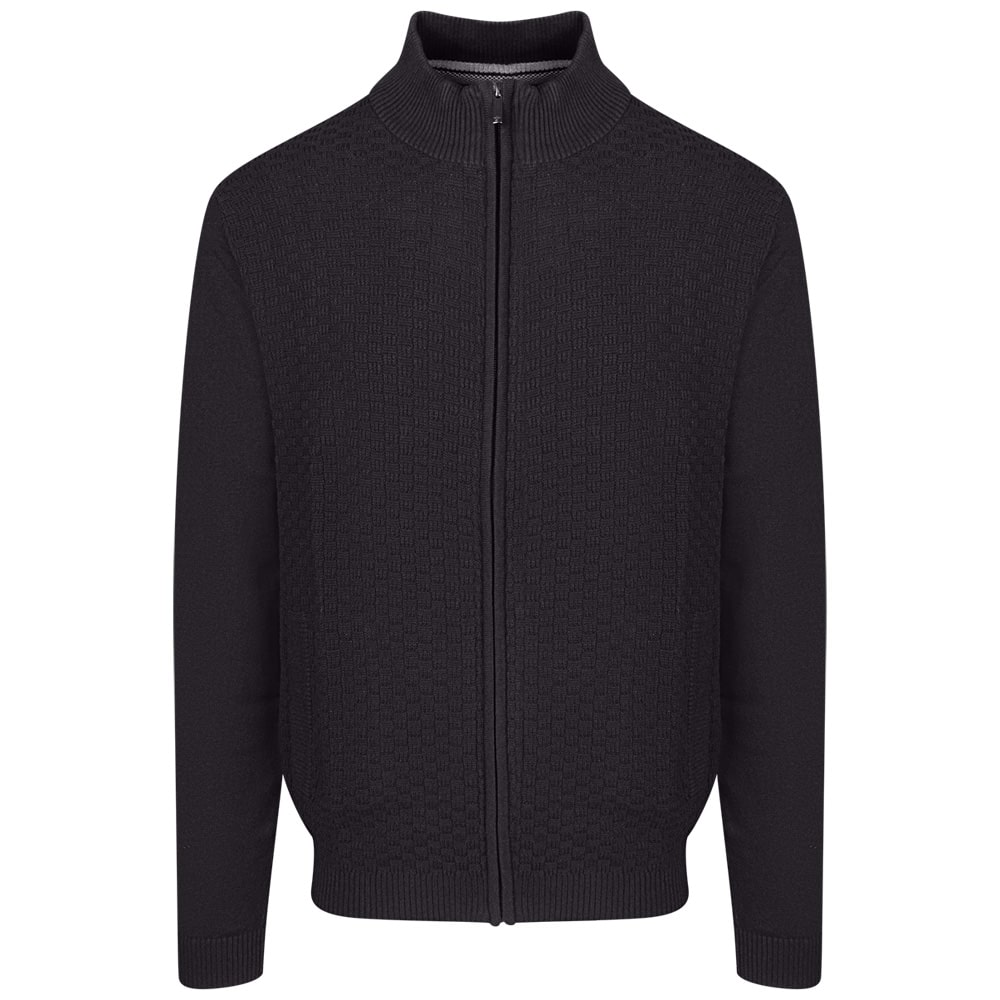 Fynch-Hatton Μαύρη Ζακέτα High Neck - 1508  645