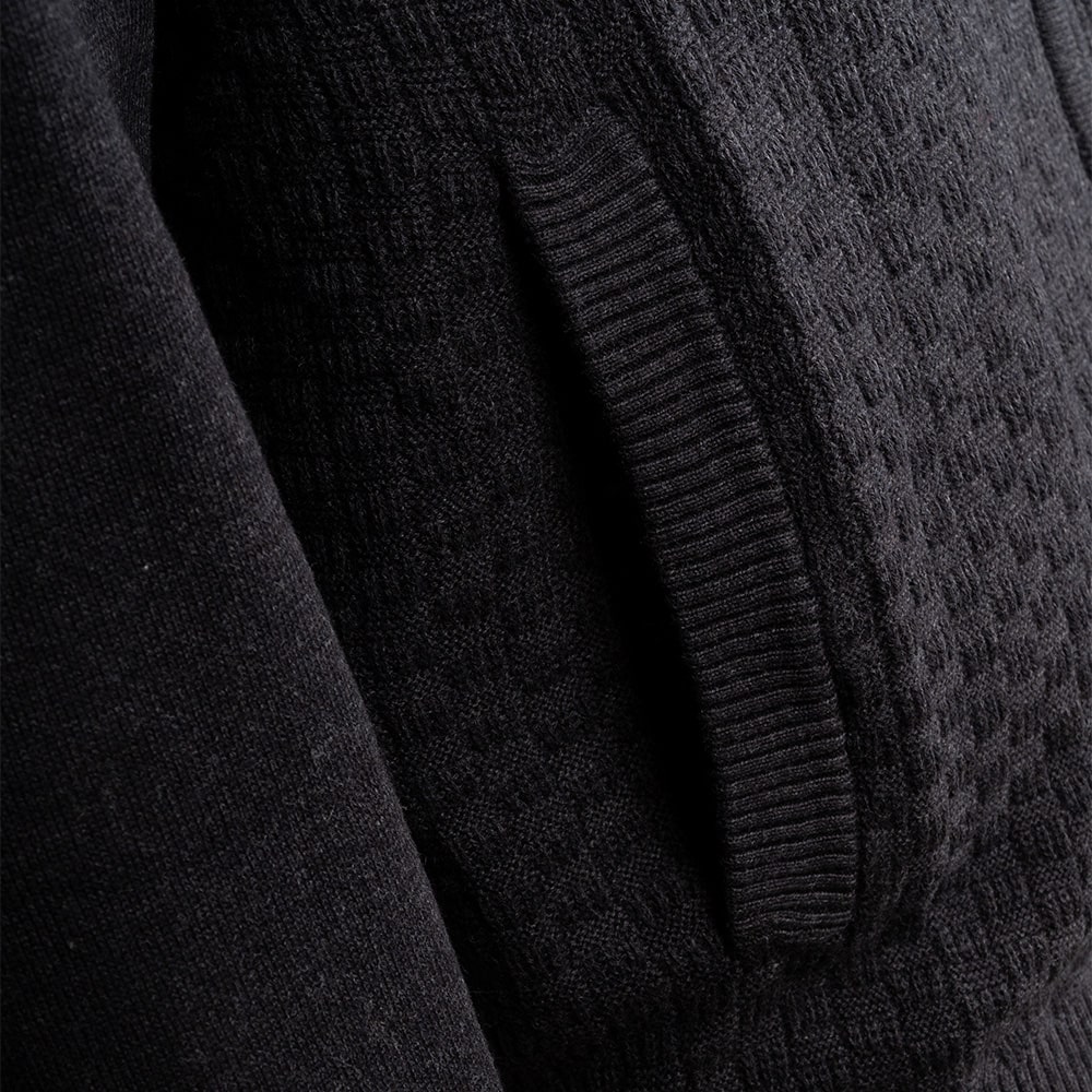Fynch-Hatton Μαύρη Ζακέτα High Neck - 1508  645