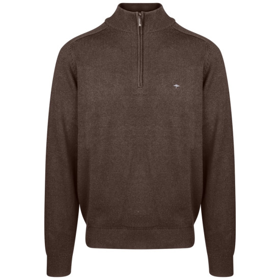 Fynch-Hatton Καφέ Half Zip - 1509  203