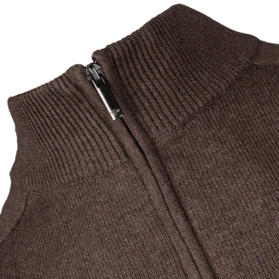 Fynch-Hatton Καφέ Half Zip - 1509  203
