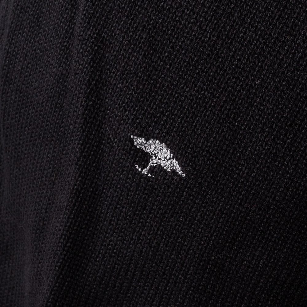 Fynch-Hatton Μαύρο Half Zip - 1509  203