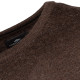 Fynch-Hatton Καφέ Πουλόβερ C Neck 100% Wool - 1509  715