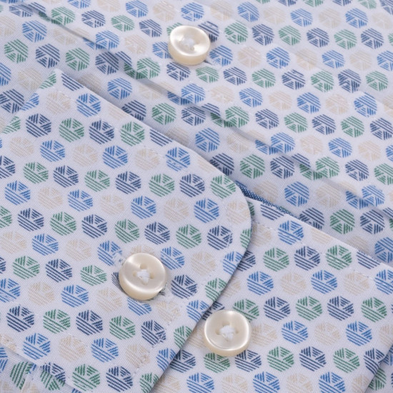 Fynch-Hatton Λευκό Πουκάμισο Button Down - 1513  5360
