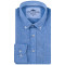 Fynch-Hatton Μπλε Πουκάμισο Button Down 100% Linen - 1513  6000