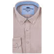 Fynch-Hatton Μπεζ Πουκάμισο Button Down 100% Linen - 1513  6000