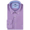 Fynch-Hatton Λιλά Πουκάμισο Button Down 100% Linen - 1513  6000
