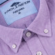 Fynch-Hatton Λιλά Πουκάμισο Button Down 100% Linen - 1513  6000