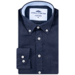 Fynch-Hatton Μπλε Σκούρο Πουκάμισο Button Down 100% Linen - 1513  6000