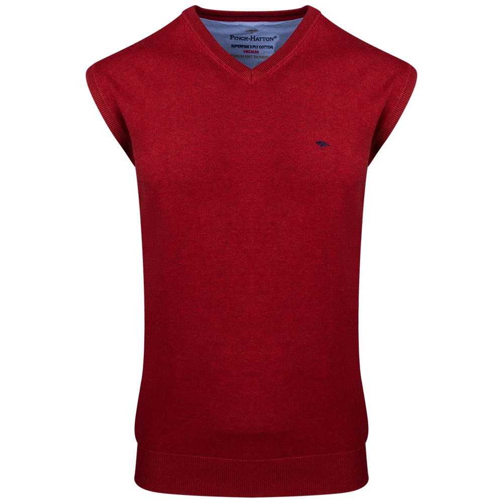 Fynch-Hatton Κόκκινη Καζάκα V Neck - 1514  214