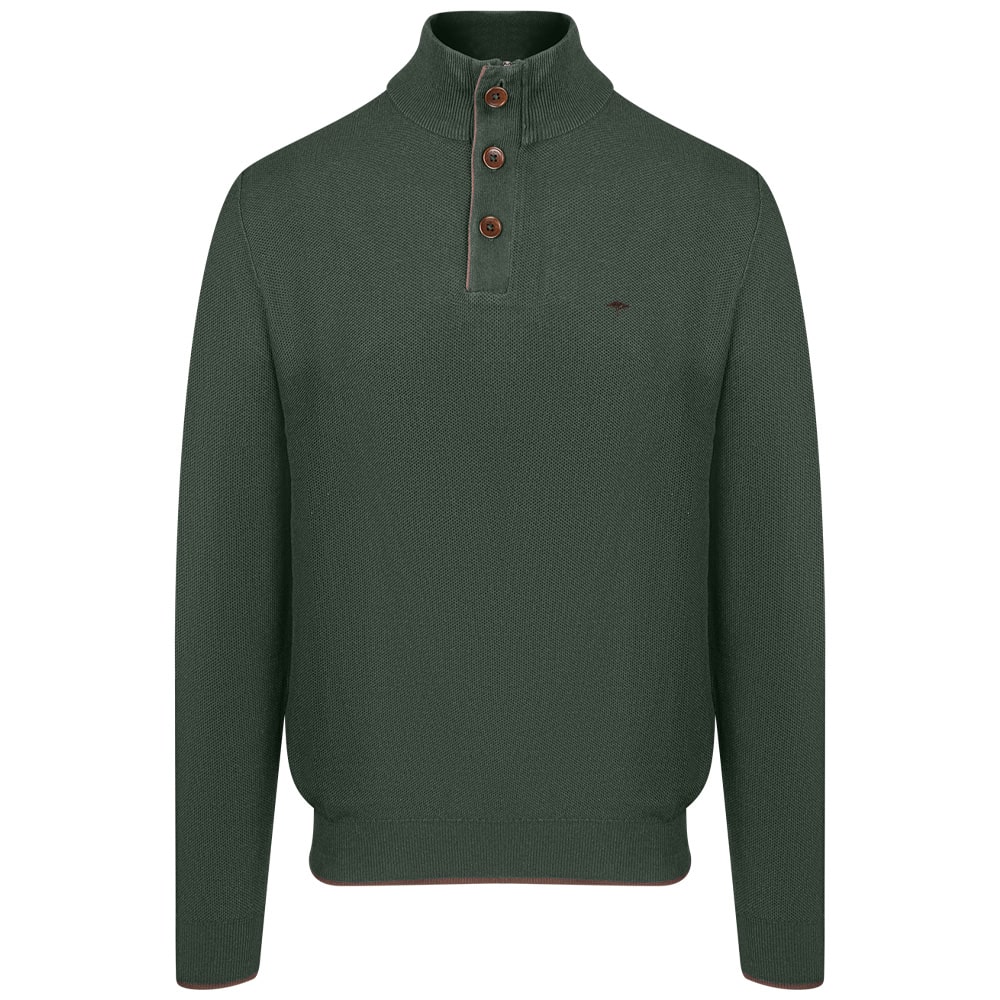 Fynch-Hatton Πράσινο Half Zip - 1514  219