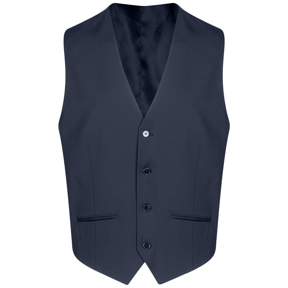 Karl Lagerfeld Μπλε Κουστούμι 3 pcs με Γιλέκο - 155200 551012