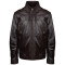 Guy Laroche Καφέ Δερμάτινο Μπουφάν 100% Leather - 731