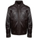 Guy Laroche Καφέ Δερμάτινο Μπουφάν 100% Leather - 731
