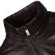 Guy Laroche Καφέ Δερμάτινο Μπουφάν 100% Leather - 731