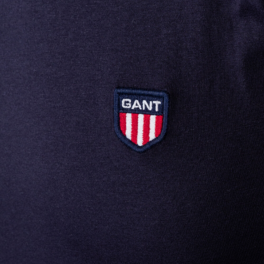 Gant Μπλε T-shirt C Neck - 3G2003124