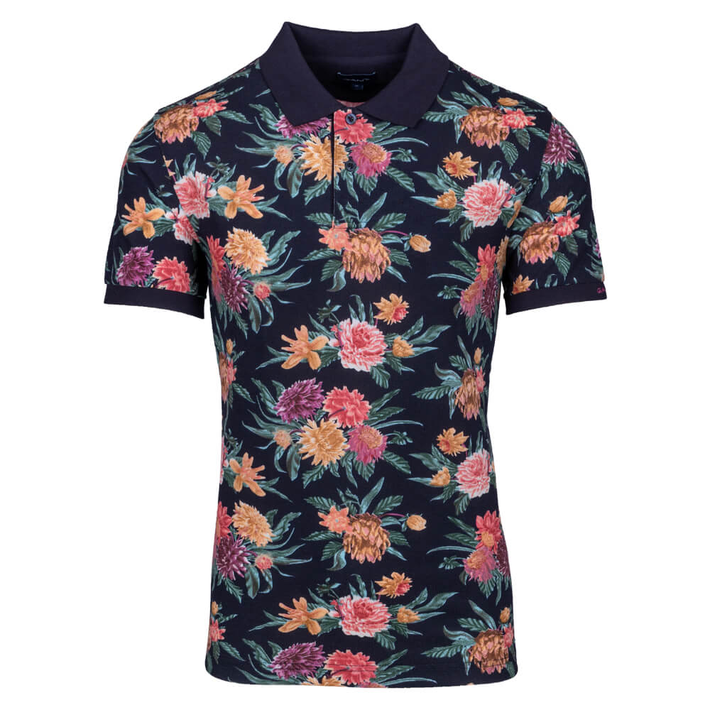 Gant Μπλε Κοντομάνικο polo - 3G2022014