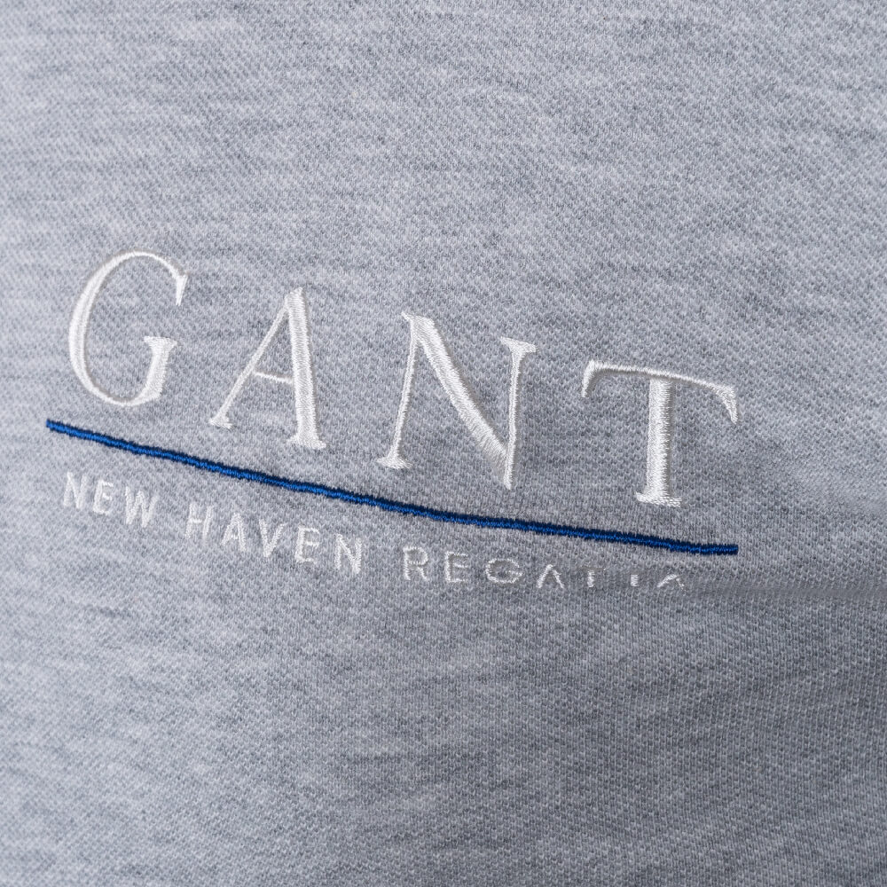 Gant Γκρι Κοντομάνικο polo - 3G2022118