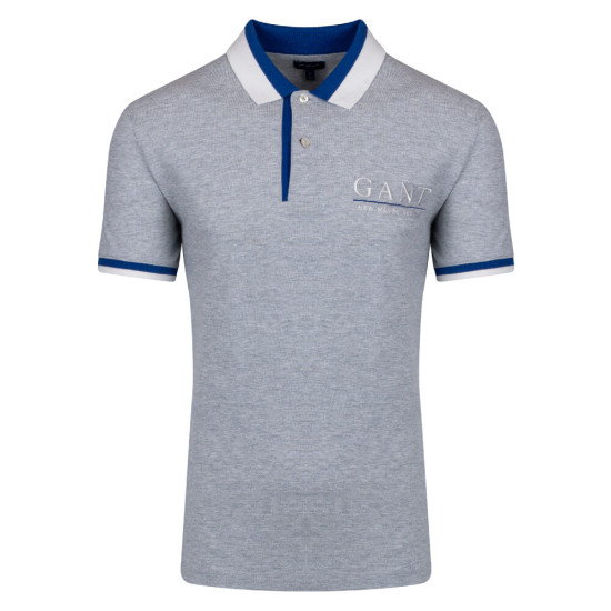 Gant Γκρι Κοντομάνικο polo - 3G2022118