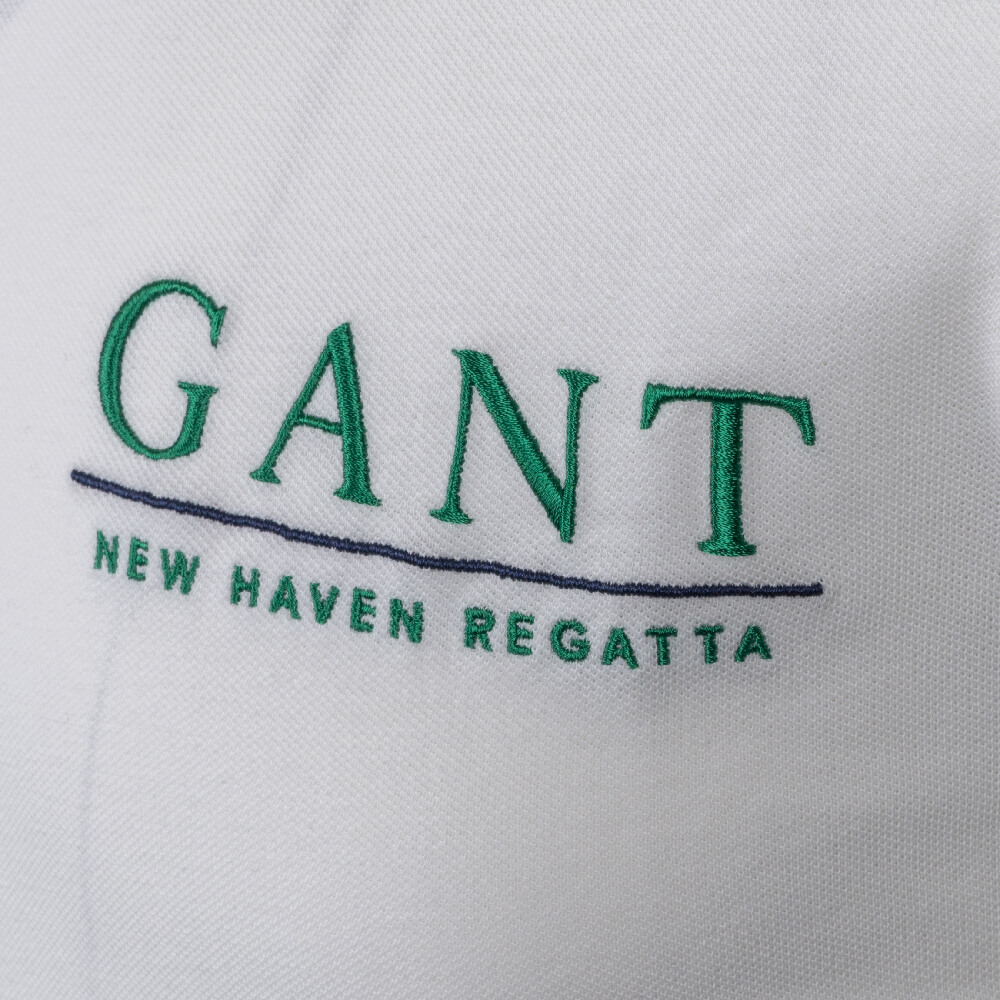 Gant Λευκό Κοντομάνικο polo - 3G2022118