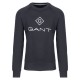 Gant Μαύρο Φούτερ C Neck 3G2046062
