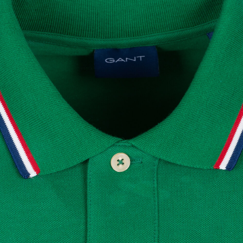 Gant Πράσινο Κοντομάνικο polo - 3G2052002