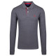 Gant Γκρι Μακρυμάνικο polo - 3G2055003
