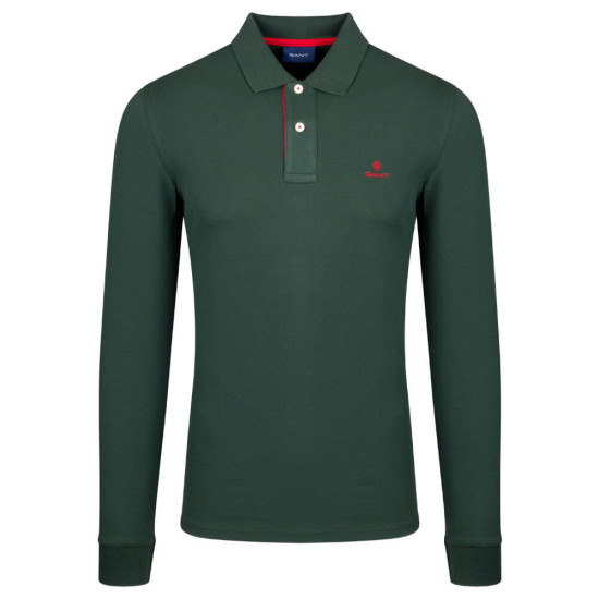 Gant Πράσινο Μακρυμάνικο polo - 3G2055003