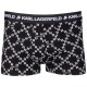 Karl Lagerfeld Μαύρο Λευκό Boxer 3Pcs - 225M2101