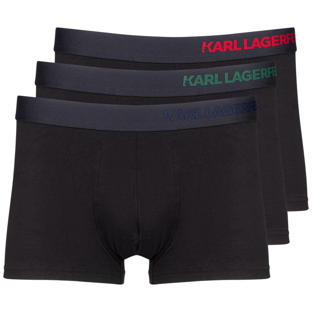 Karl Lagerfeld Μαύρο Boxer 3Pcs - 230M2100