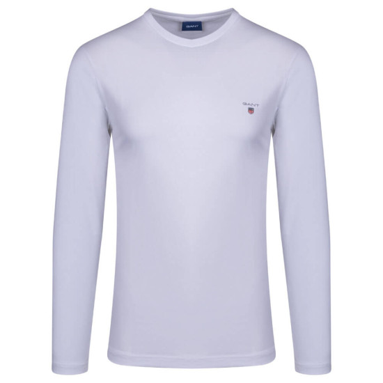 Gant Μπλούζα Round Neck 100% Cotton 3G234502 Λευκό