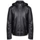 Guy Laroche Μαύρο Δερμάτινο Μπουφάν 100% Leather - 270