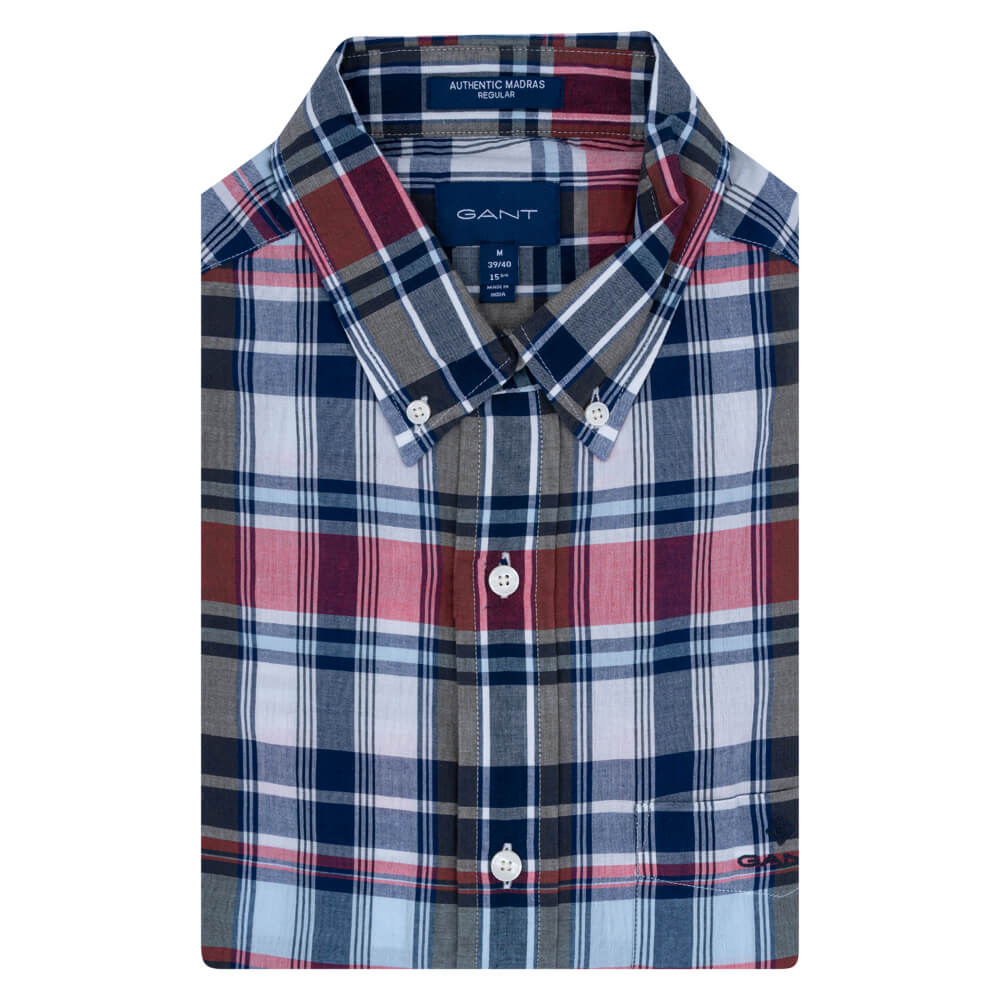 Gant Μπλε Πουκάμισο Button Down - 3G3043030