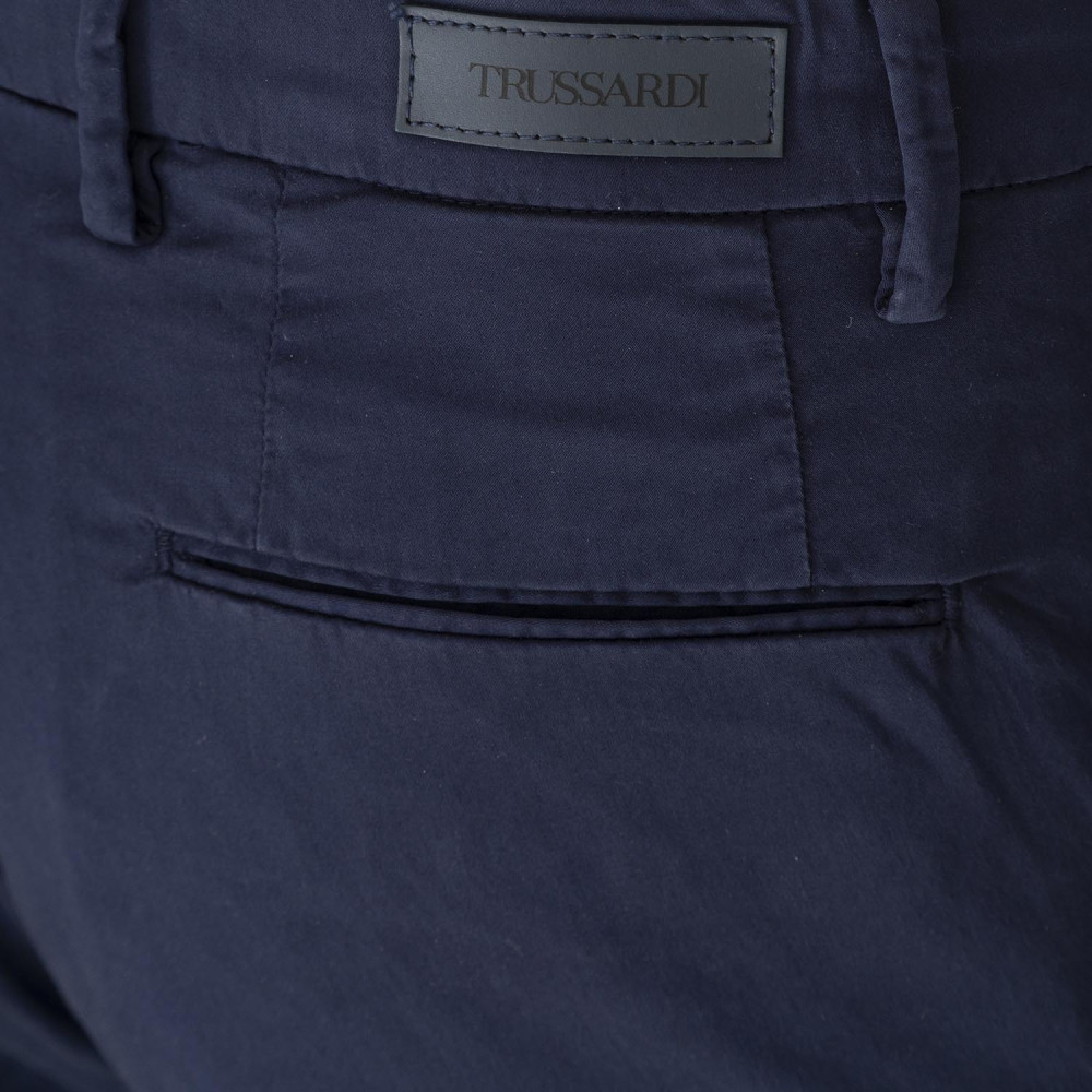 TRUSSARDI JEANS Μπλε Παντελόνι chino - 352P00000-1T005016
