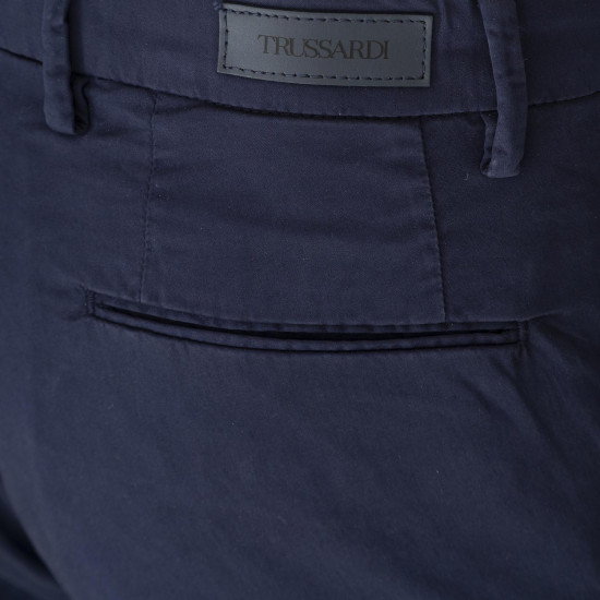 TRUSSARDI JEANS Μπλε Παντελόνι chino - 352P00000-1T005016