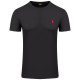 POLO RALPH LAUREN Μαύρο T-shirt C Neck - 3710680785001