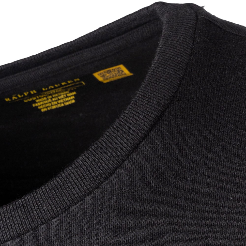 POLO RALPH LAUREN Μαύρο T-shirt C Neck - 3710680785001