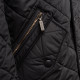 BARBOUR Μαύρο Μπουφάν Καπιτονέ - 3BRMQU0281 