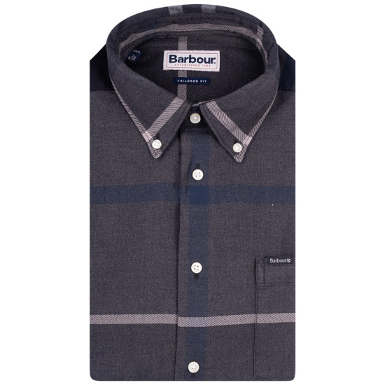 BARBOUR Γκρι Πουκάμισο Καρό Button Down - 3BRMSH4980